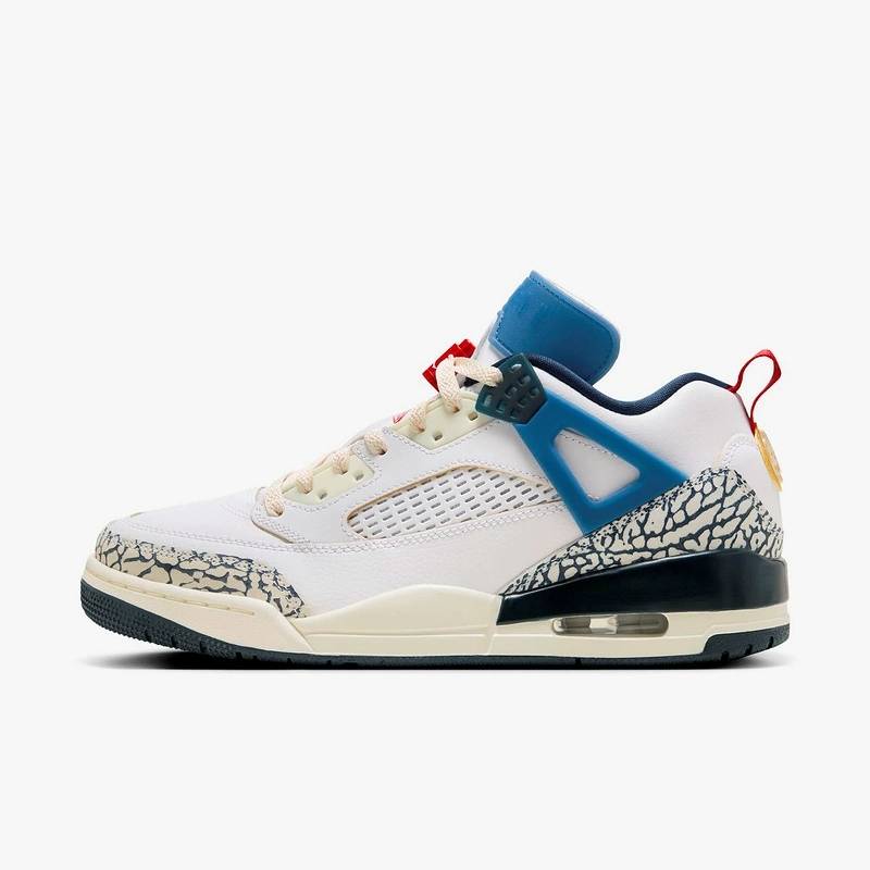 男鞋JORDAN SPIZIKE白蓝低帮板鞋复古实战篮球鞋HM3712-164