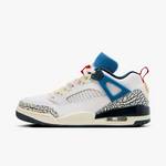 男鞋JORDAN SPIZIKE白蓝低帮板鞋复古实战篮球鞋HM3712-164
