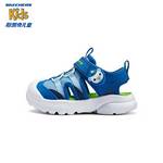 儿童休闲软底包头凉鞋407112N-BLU