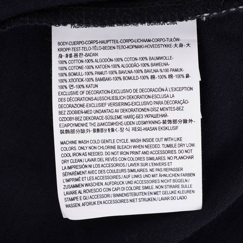男女同款薄款套头圆领长袖T恤VN0A54NWBLK1