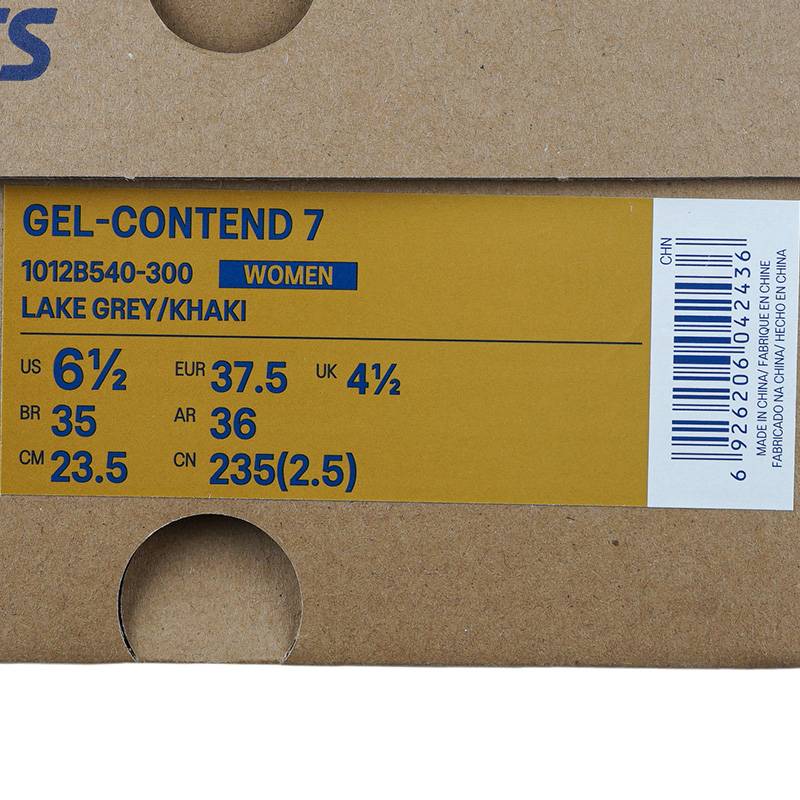 女GEL-CONTEND 7透气缓震回弹运动鞋1012B540-300