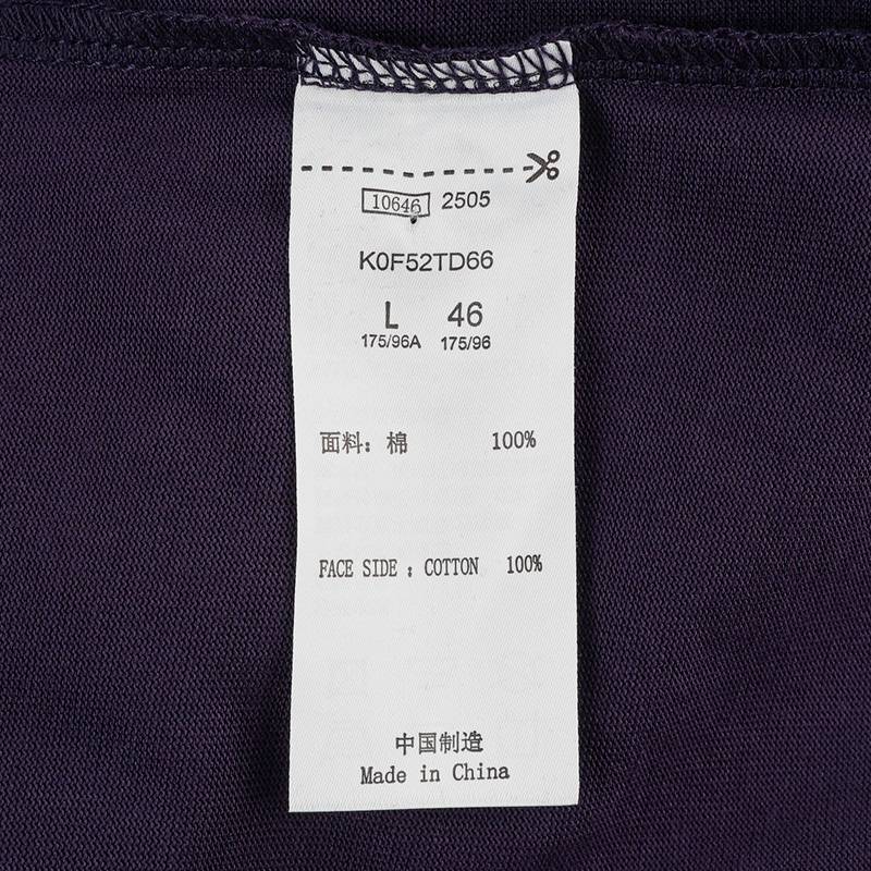 男式运动休闲全棉短袖宽松T恤K0F52TD66-4617