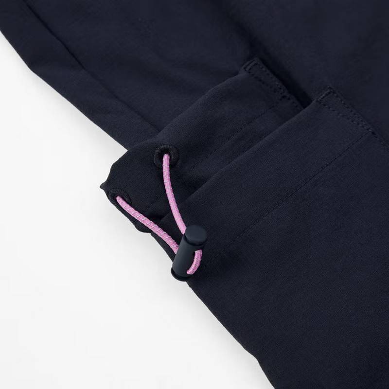 女子时尚潮流休闲宽松抽绳束脚裤长裤子 JL8281