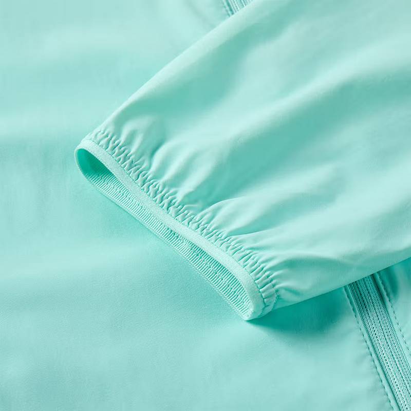 女子透气运动服休闲百搭凉感连帽外套JL8235