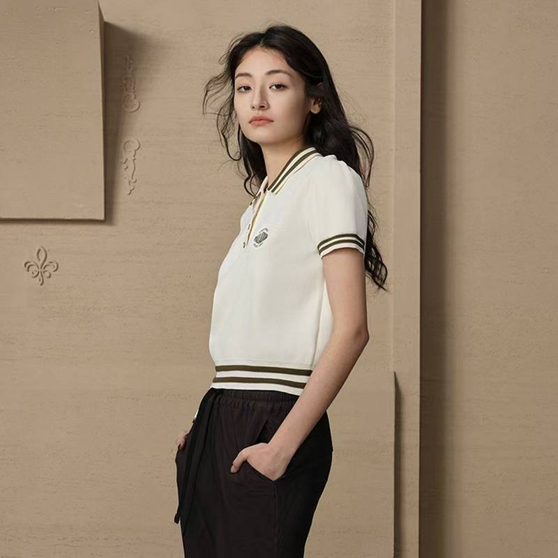 女款短袖针织衫199777-232