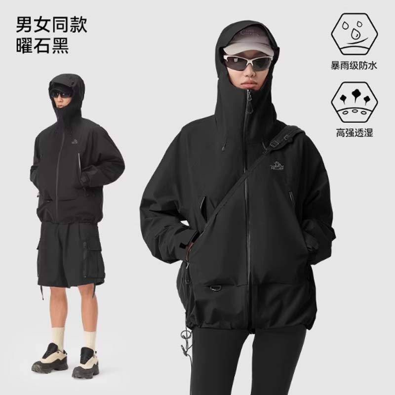 男女同款山壳户外防暴雨登山服冲锋衣12340164