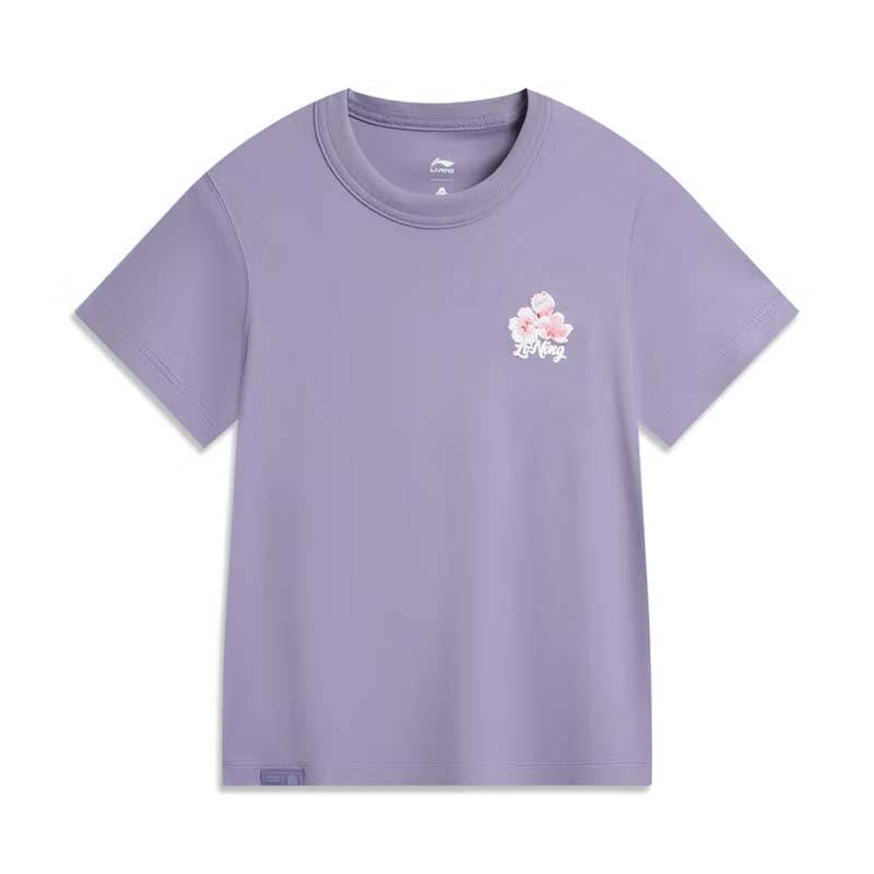 女子故宫联名妙笔生花针织百搭圆领T恤AHSV540-3