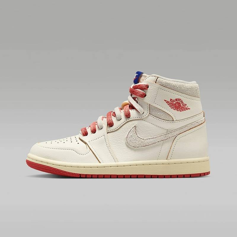 女鞋Air Jordan 1 High OG AJ1米橙高帮复古篮球鞋DB4612-100