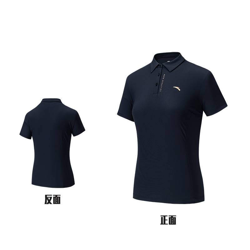 训练冰肤速干抗紫外线女子短袖POLO衫162527101D-2
