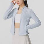 女款运动服跑步健身训练服防风外套休闲夹克衫