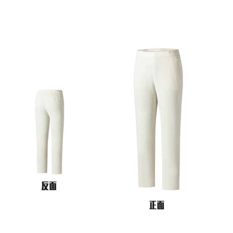 冠军女子通勤抗紫外线梭织休闲长裤162520504-1