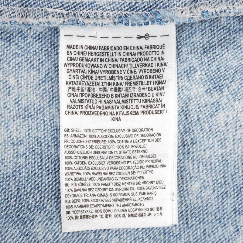 男子CNY DENIM SHACKET运动健身夹克外套VN000R5KF481