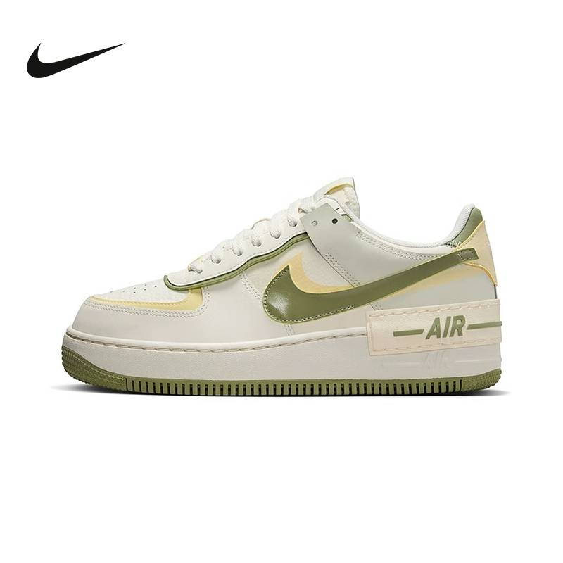 女鞋Air Force 1 AF1马卡龙白绿空军一号板鞋FN6335-101