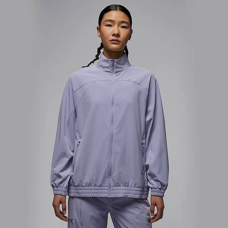 女士宽松立领经典梭织外套FN5144-519