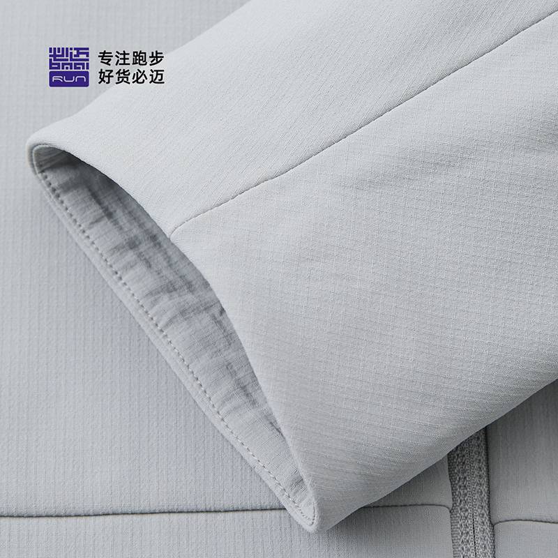 男子跑步防风控温软壳v2隐秘灰FRWL009-2