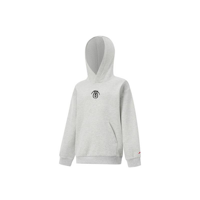 大童篮球系列宽松套头连帽舒适运动上衣YWDV017-3