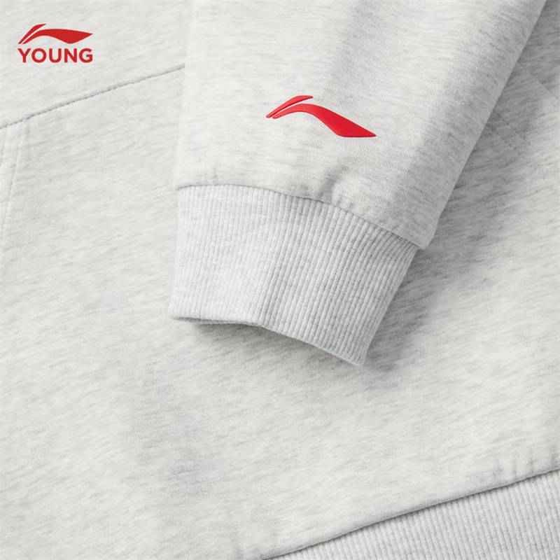 大童篮球系列宽松套头连帽舒适运动上衣YWDV017-3