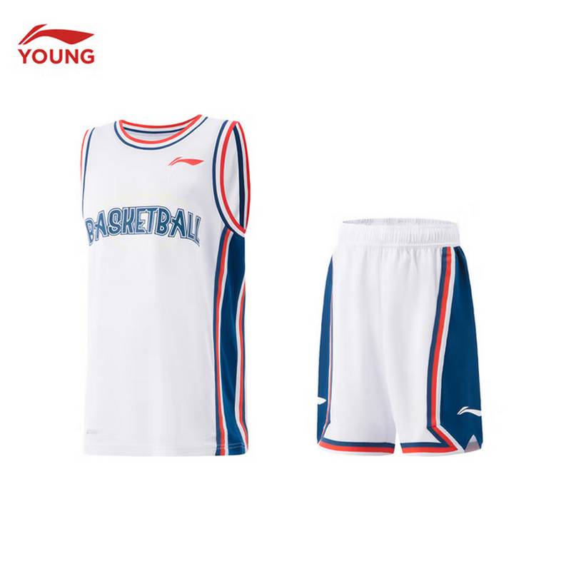 大童速干凉爽宽松无袖短裤比赛套装YATV017-1