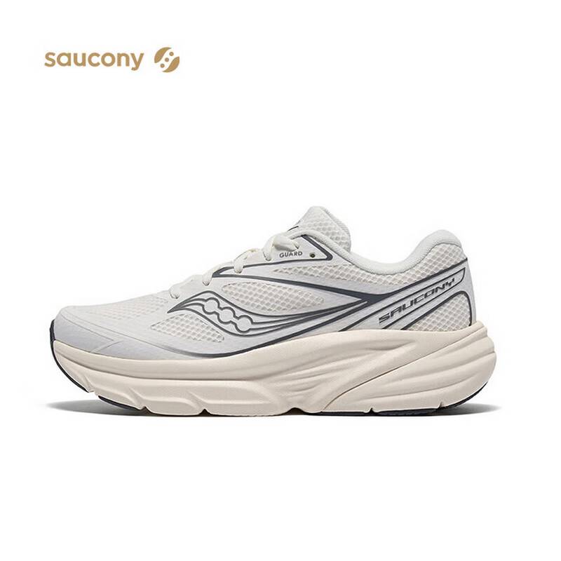 GUARD AMR缓震回弹鞋 男女通勤休闲轻量训练厚底网面慢跑鞋