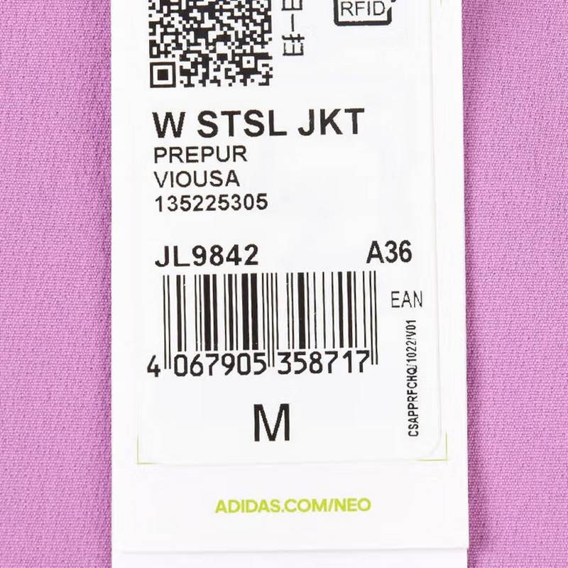 W STSL JKT女士梭织连帽拼接外套JL9842