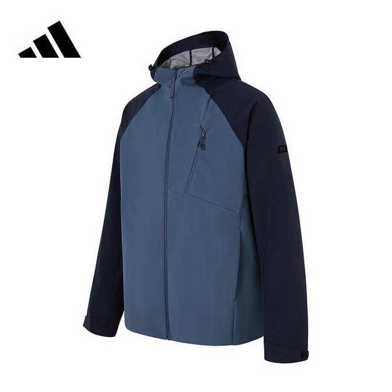 男款潮流时尚百搭夹克户外连帽训练休闲运动外套