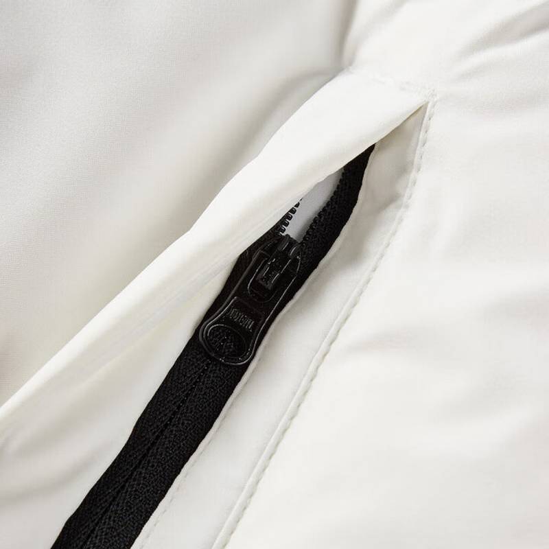 女款户外运动训练健身休闲防风保暖连帽羽绒服外套