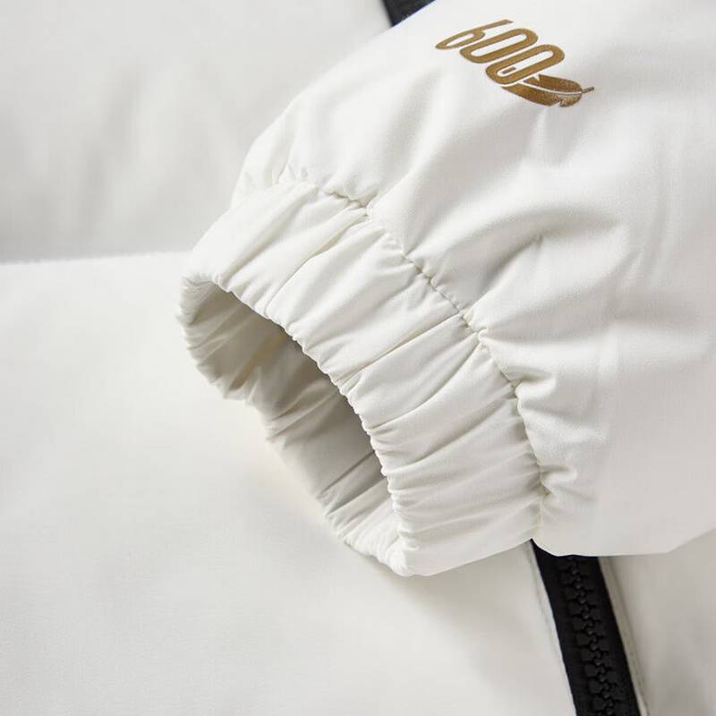 女款户外运动训练健身休闲防风保暖连帽羽绒服外套