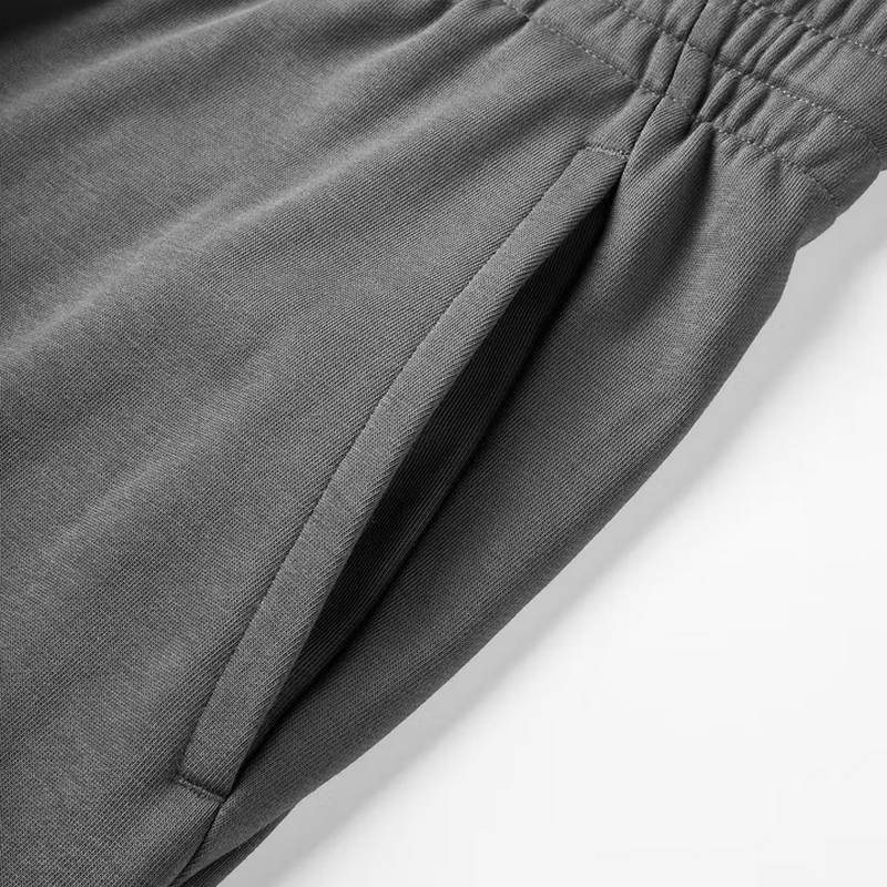 男子直筒休闲运动裤时尚针织松紧长裤 HZ9510