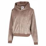 女子连帽加绒保暖运动休闲宽松短款夹克外套HJ0958233