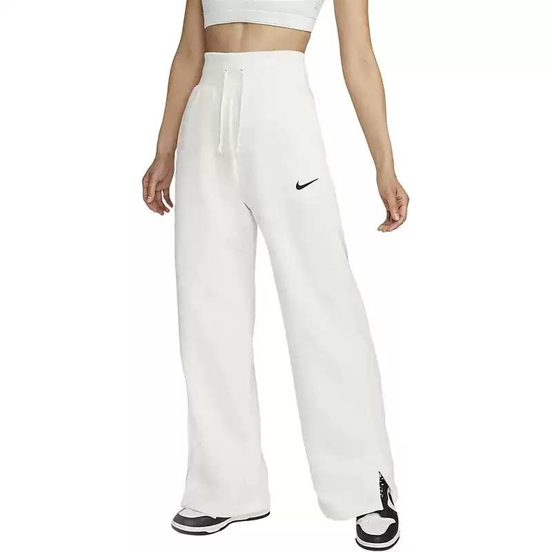 女子舒适系带运动休闲直筒阔腿长裤 DQ5616-133