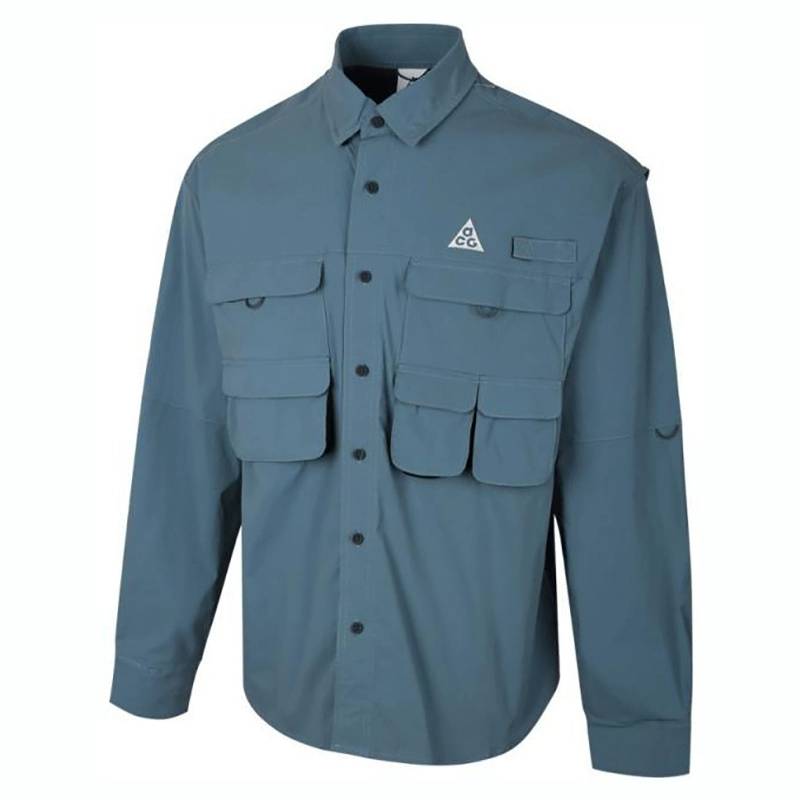 男子运动休闲长袖衬衫HJ2466-006