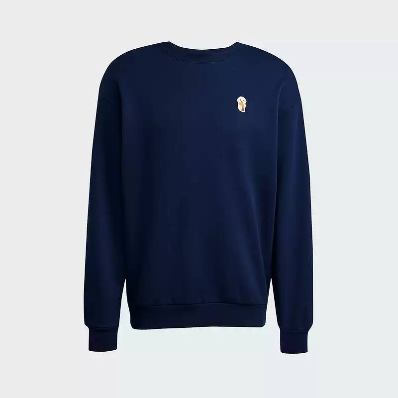 男子运动训练休闲圆领套头衫卫衣JW8520