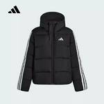 女子运动训练休闲保暖连帽羽绒服外套KH3978