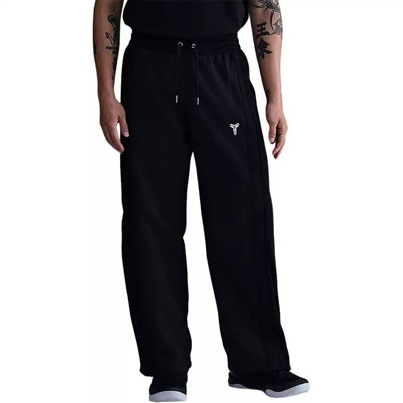 KOBE男士简约褶裥拼接休闲运动长裤IB0010-010