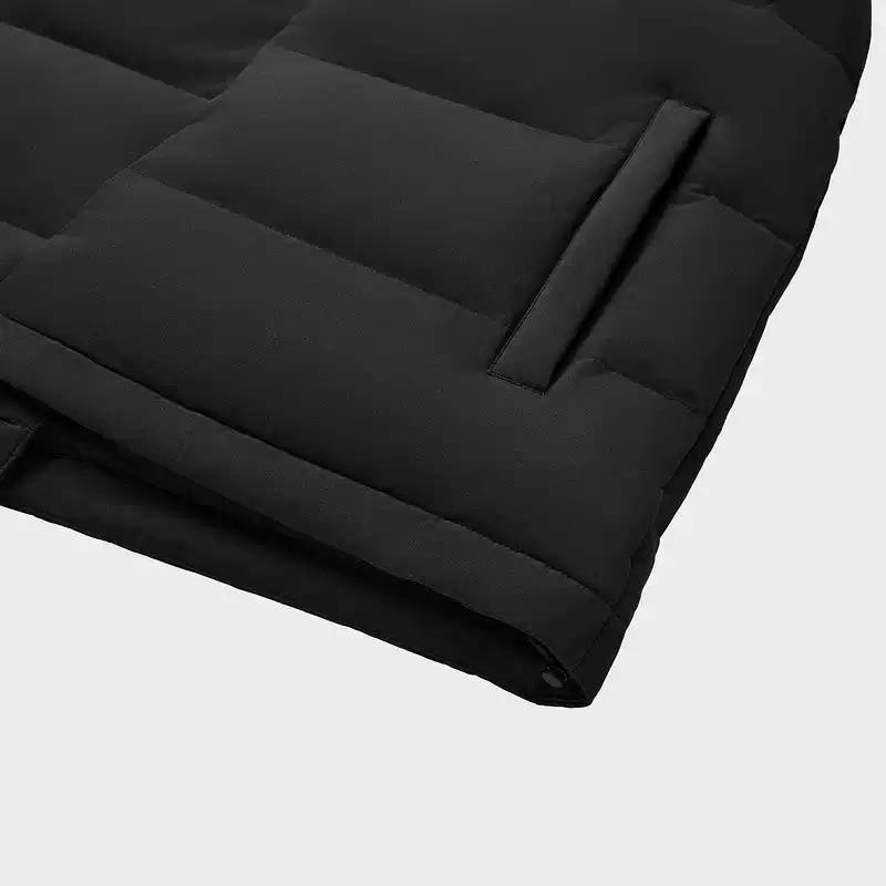 男子鸭绒连帽羽绒马甲KH3995