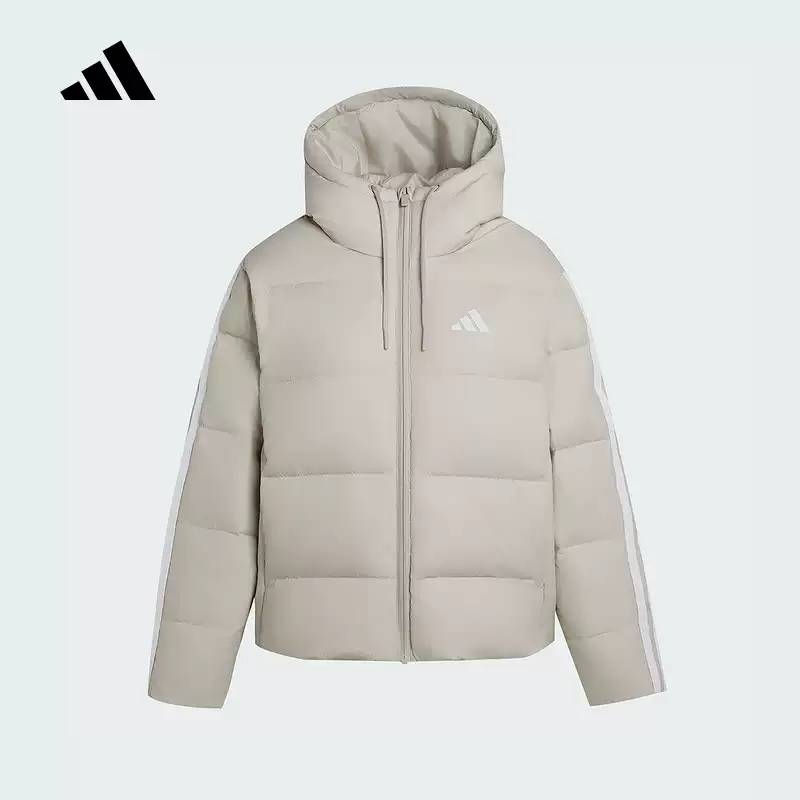 女子运动训练休闲保暖连帽羽绒服外套KH3979