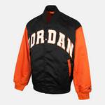 男子拼接字母撞色时尚运动外套夹克