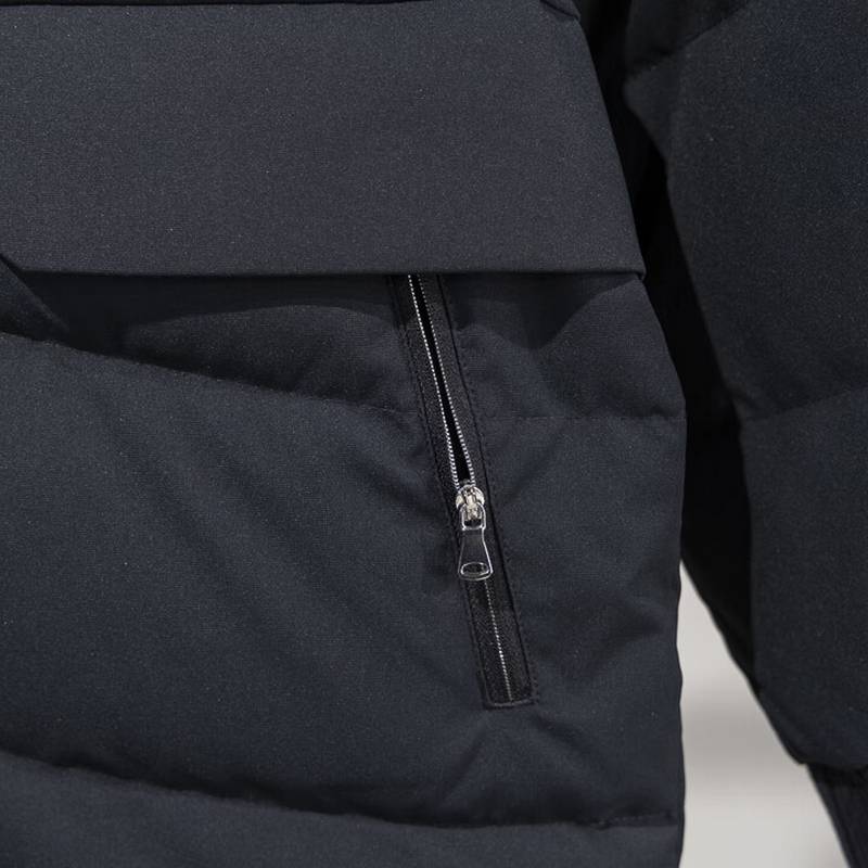 大童中长款羽绒服80%鸭绒保暖宽松连帽外套