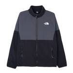 男软壳衣外套户外防风防泼溅抓绒衣立领夹克