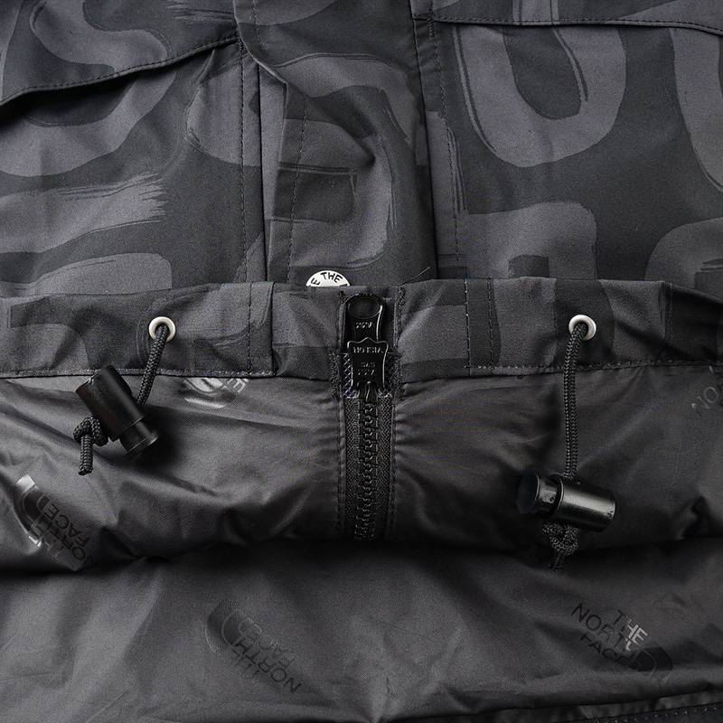 1986系列男女同款拼色防水防风连帽透气刺绣标冲锋衣夹克