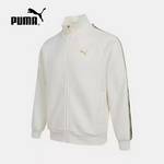 男子烫金拉链户外健身针织外套 635854-65