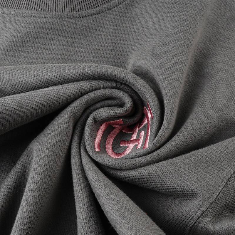 男女圆领套头透气运动长袖卫衣