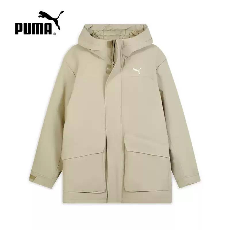 男子保暖防风休闲运动羽绒服连帽外套692778-65