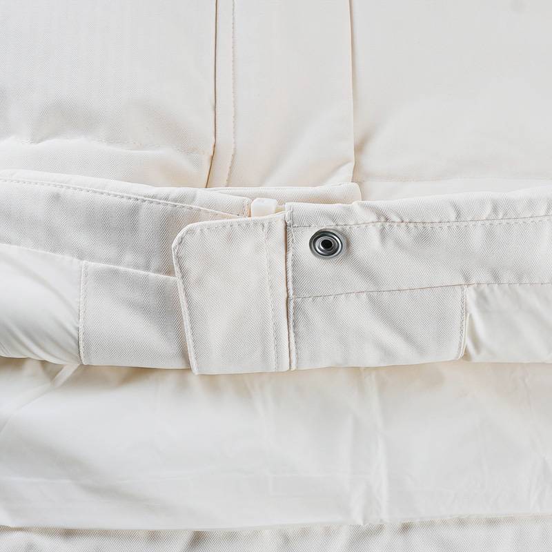 女子长款连帽保暖羽绒服外套 L424W004-00V7