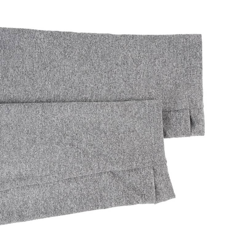 女子半高拉链长袖针织衫上衣SO1250LT91L-MG029