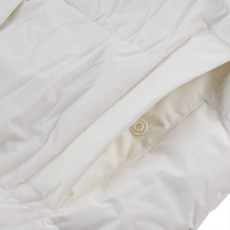 男女同款轻盈保暖梭织短款羽绒外套L324U154-0074