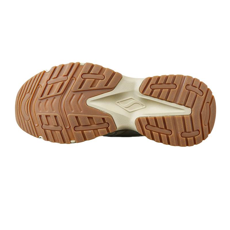 男子气垫增高舒适透气熊猫休闲老爹鞋183207-NAT