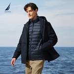 男子保暖羽绒三合一外套JO54014NV
