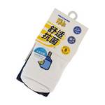 儿童抗菌舒适中筒袜L124K034-03TX