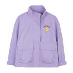 女童休闲舒适宽松立领梭织外套L324G018-00P0